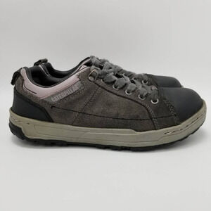 Cat Caterpillar Womens Steel Toe Safety Work Shoes Sneakers Leather Lace Up 7.5